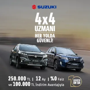 S-Cross ve Vitara 4×4 Fırsatları